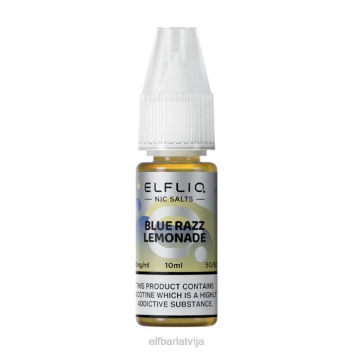 elfbar elfliq blue razz limonādes nic salts - 10ml-20 mg/ml 8L4F218