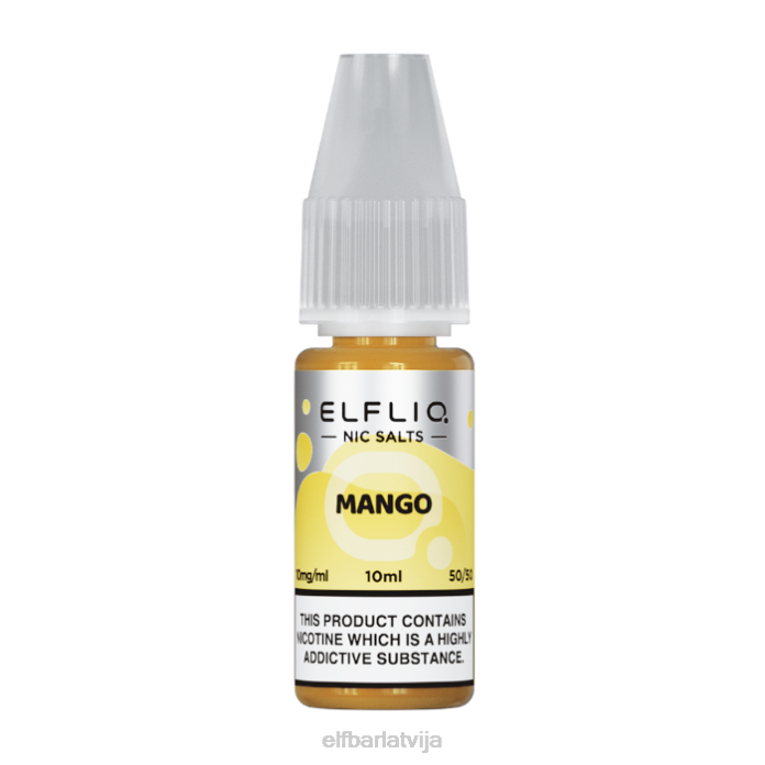 elfbar elfliq nic salts - mango - 10ml-10 mg/ml 8L4F188