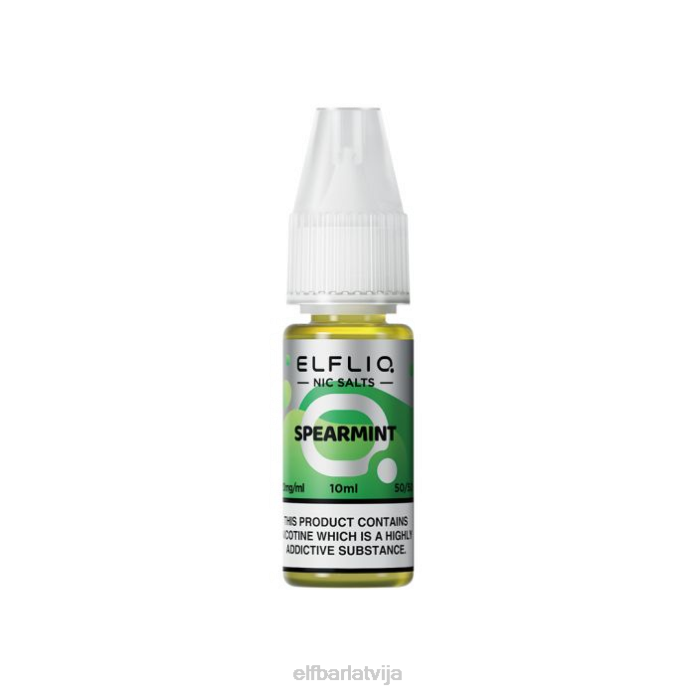elfbar elfliq piparmētru nic salts - 10ml-10 mg/ml 8L4F207
