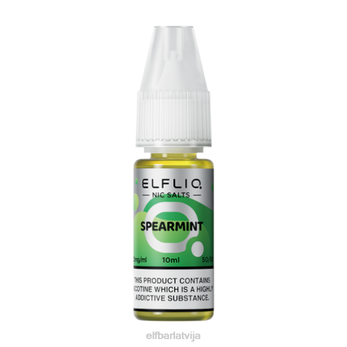 elfbar elfliq piparmētru nic salts - 10ml-20 mg/ml 8L4F208