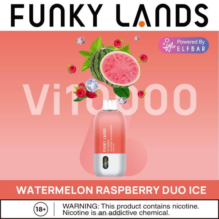 ELFBAR funky lands vienreizējās lietošanas vape vi10000 puffs B2NP168 arbūzu ledus