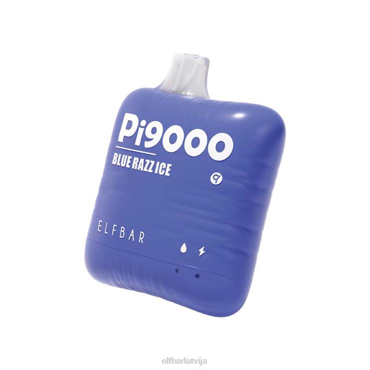 ELFBAR pi9000 vienreizējās lietošanas vape 9000 uzpūtienu B2NP103 zils razz
