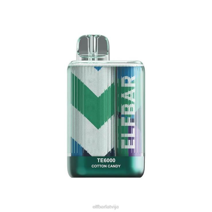 ELFBAR vienreizējās lietošanas vape te6000 puffs B2NP89 melleņu