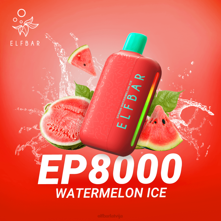 ELFBAR vienreizlietojamie vape jauni ep8000 puffs B2NP63 kolas ledus