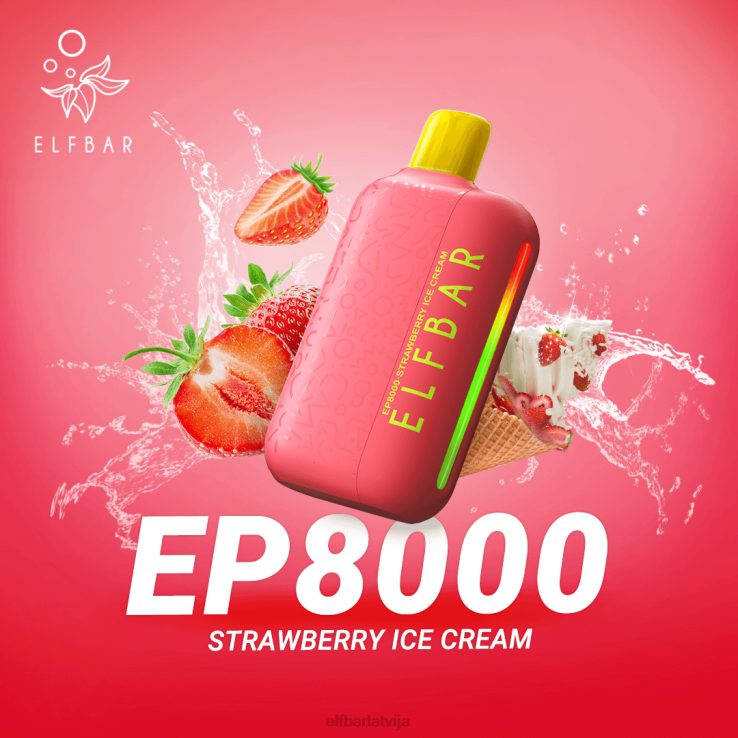 ELFBAR vienreizlietojamie vape jauni ep8000 puffs B2NP74 persiku mango